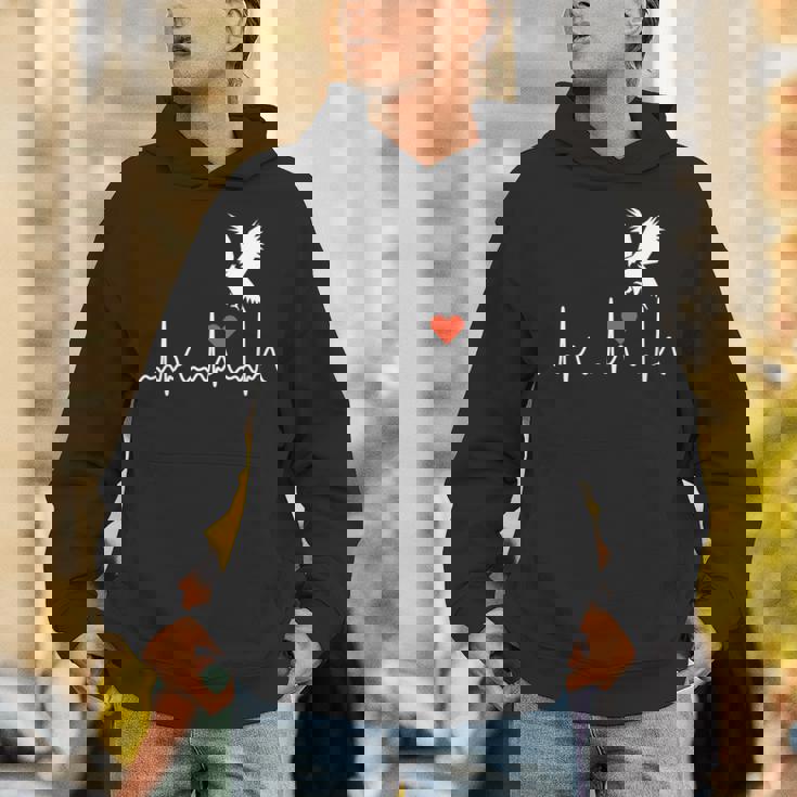 クールなアメリカンイーグル Usa ハートビート 素晴らしいギフト メンズ レディース キッズ 長袖tシャツ パーカー