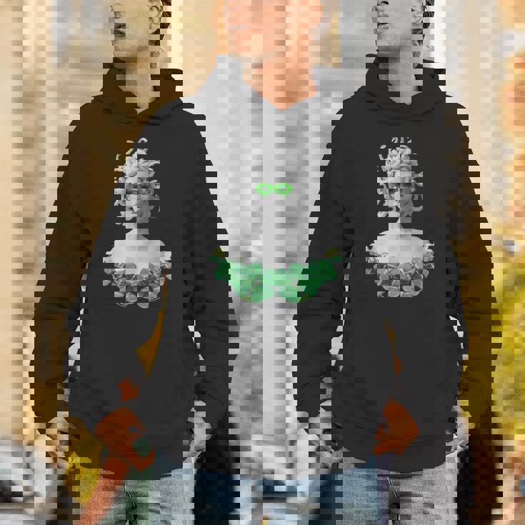 グリーン 聖パトリックデー メデューサ パーカー