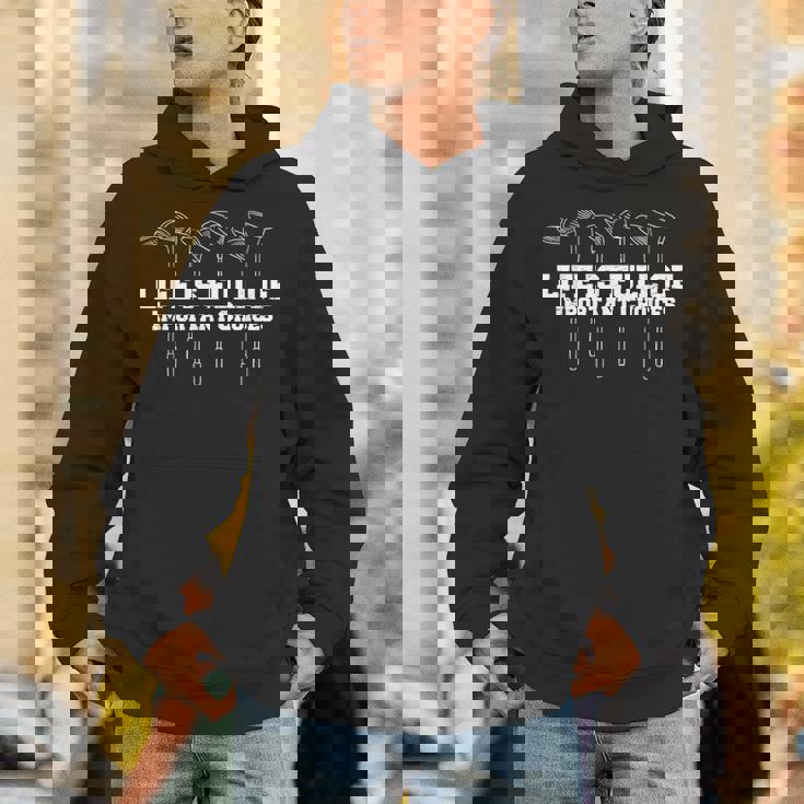 ゴルフ 面白いtシャツ 人生は選択だらけ 打ちっ放し メンズ おもしろ 服 練習着 ウェア ネタ 服 パーカー