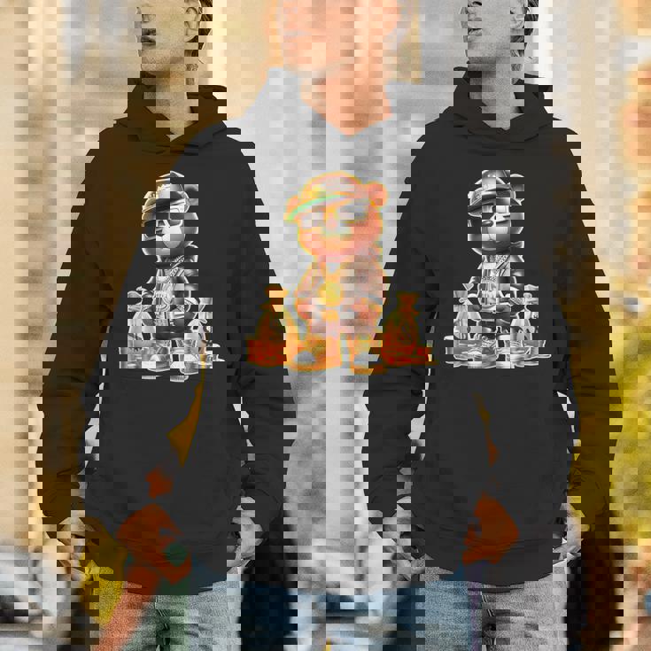 ゴールデンテディベア ボスマネーバッグ ゴールデンコイン&チェーン パーカー