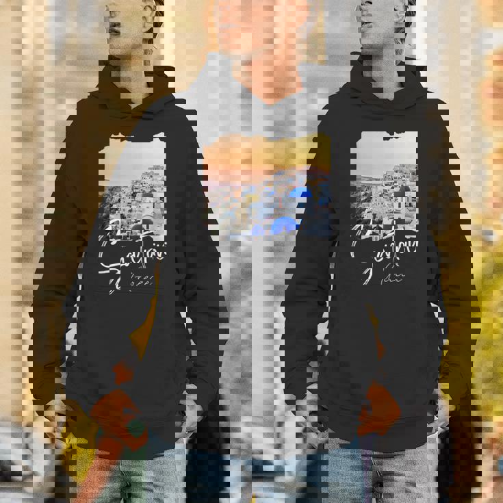 サントリーニ ギリシャ絵画 サントリーニ Hoodie