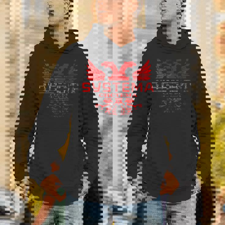 システマ、ロシアの格闘技 長袖tシャツ パーカー