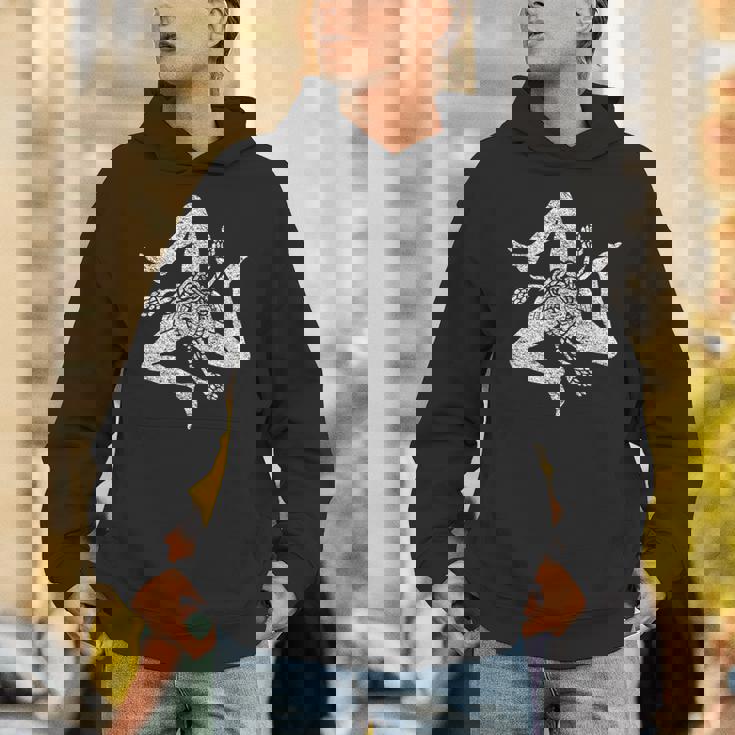 シチリア イタリア 旗 トリスケリオン シチリア パレルモ 地中海 パーカー