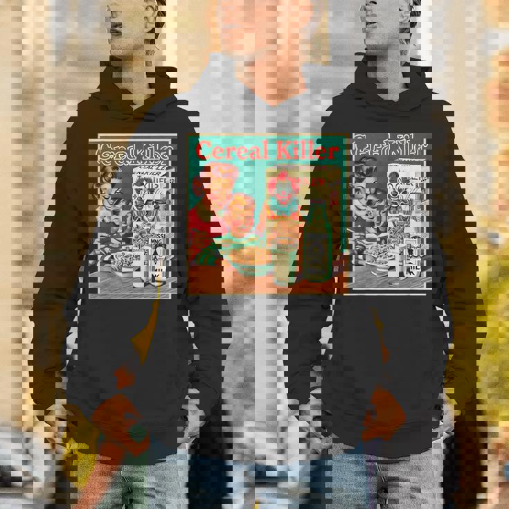 シリアル シリアル キラー 音声しゃれ ホラー コア ミッドセンチュリー パーカー