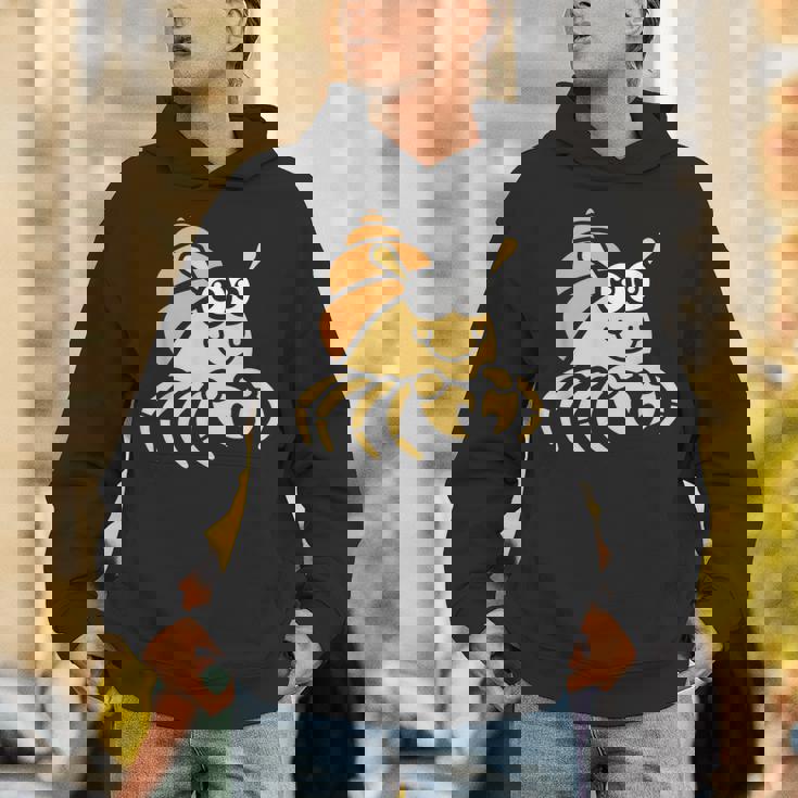 シンプルでかわいいミニマリストの甲殻類のリトル・ハーミット・バーナード パーカー