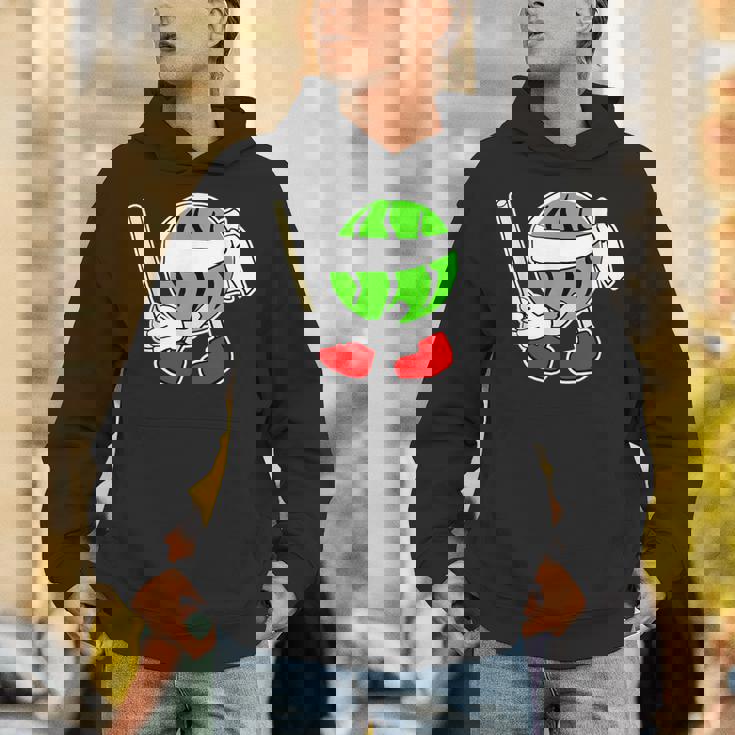 スイカ割り・夏 西瓜わり（すいかくん）【サマータイム】リゾート・夏 大好き／面白 イラスト Hoodie