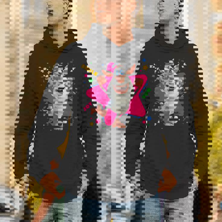 スター・ジョイ・ブーバは笑って楽しんでいる。 パーカー