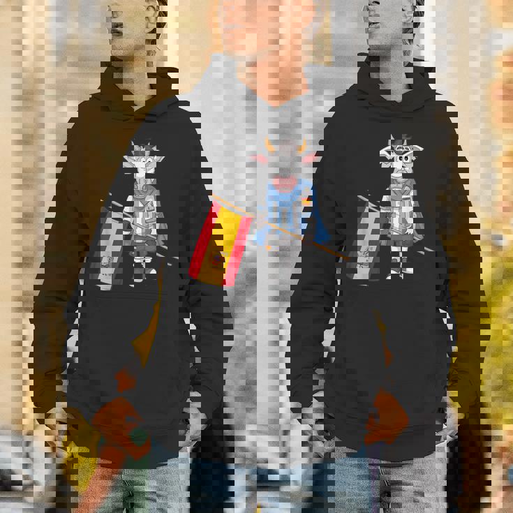 スペイン牛のファン パーカー