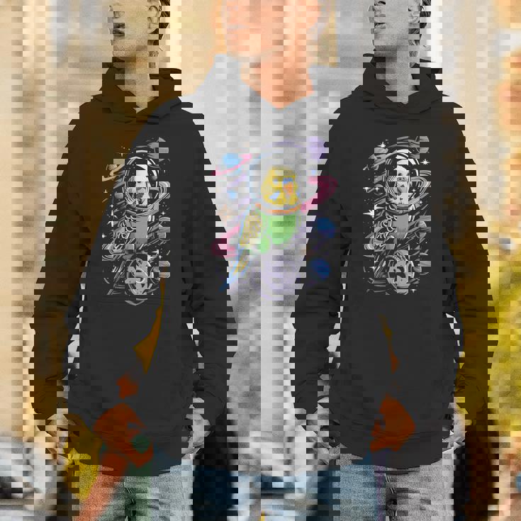 スペースセキセイインコ 宇宙飛行士セキセイインコ パーカー