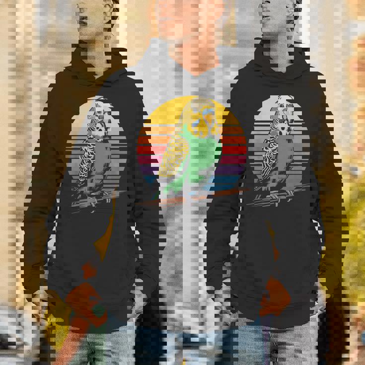 セキセイインコ レトロ セキセイインコ パーカー