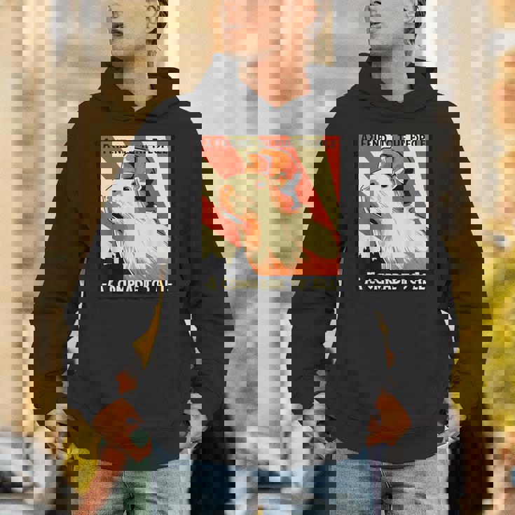 ソ連共産主義カピバラソビエト民衆への友 Hoodie