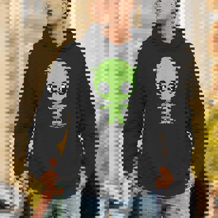 チビ カワイイ エイリアン Ufo 宇宙人 パーカー