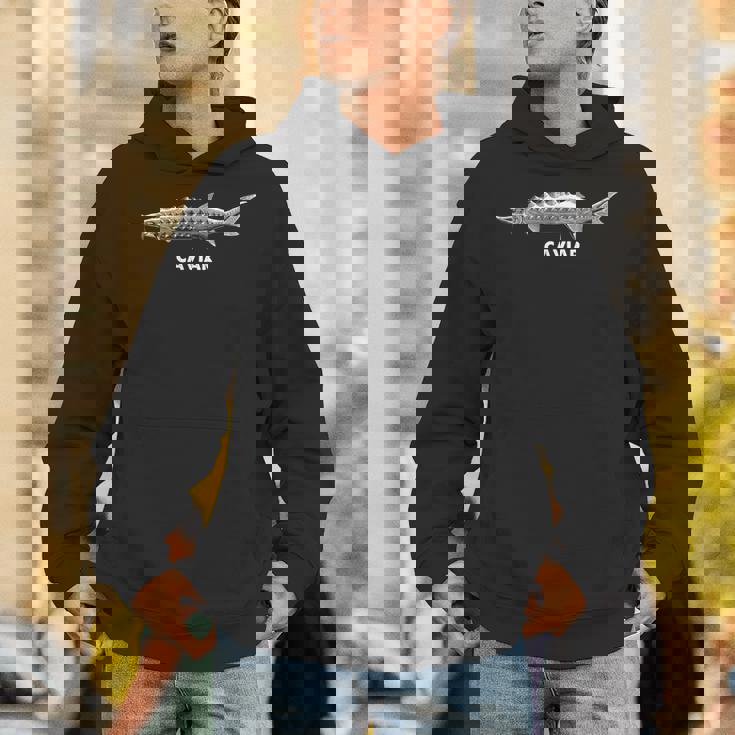 チョウザメの魚のキャビア パーカー