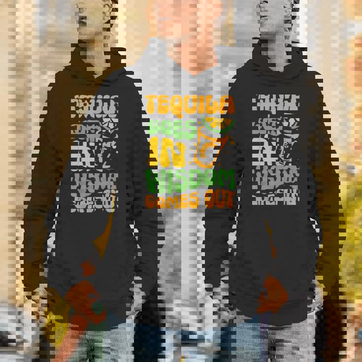 テキーラが知恵を生む 酒飲み ドリンク 飲酒 テキーラ パーカー