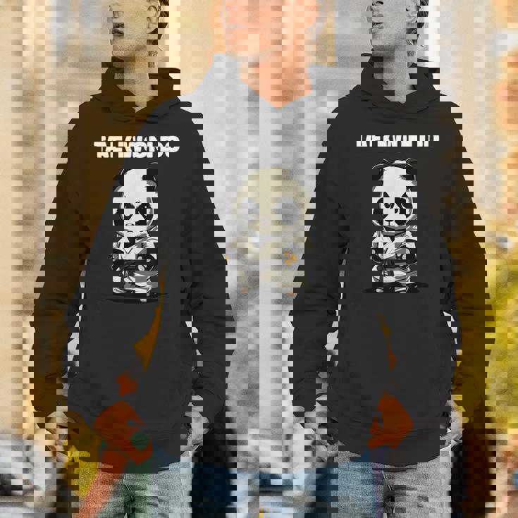 テコンドーtkdパンダキッズファイター パーカー