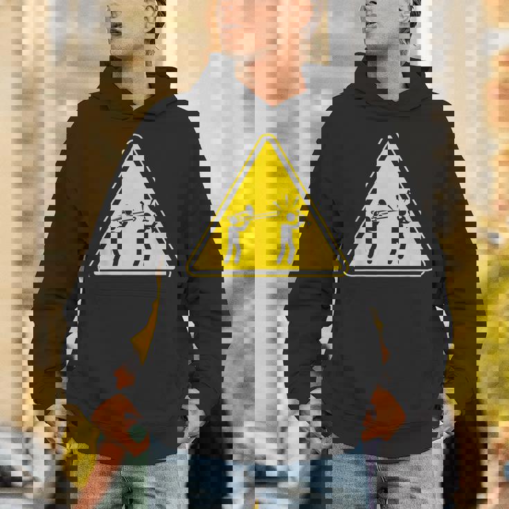 トランペット注意面白いトロンボーン奏者 Hoodie