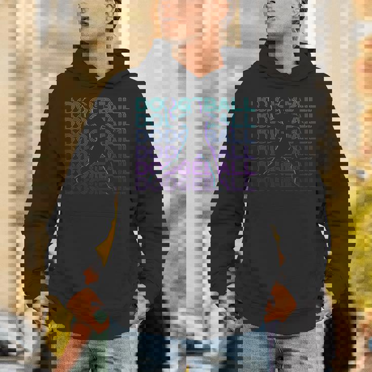 ドッジボール レトロ パーカー