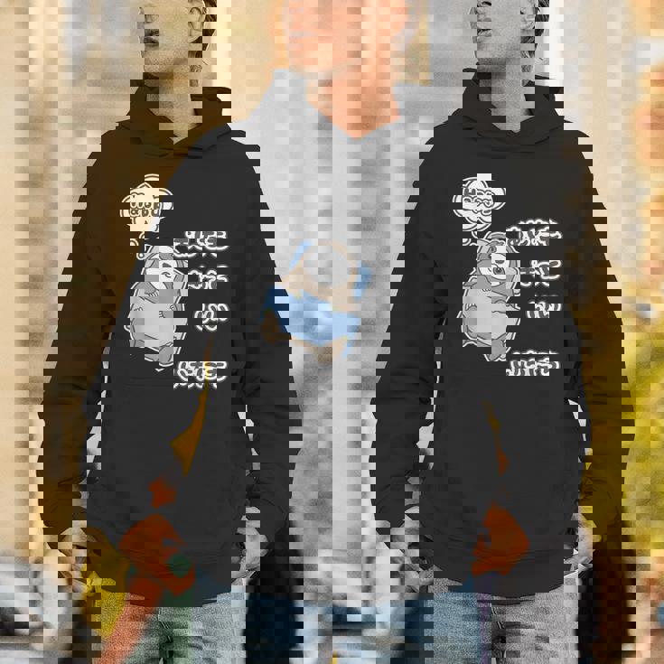 ナマケモノ さん『あしたも きっと いい いちにち』【どうぶつフレンズ】動物園の生き物 イラスト Hoodie