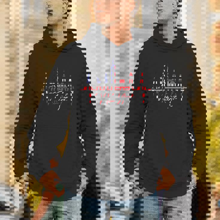 ニューヨーク スカイライン ハートビート自由の女神ニューヨークが大好きi Love New York パーカー