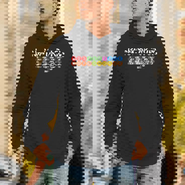 ニューヨーク市地下鉄の駅標識、ニューヨークの列車標識nyc。 パーカー