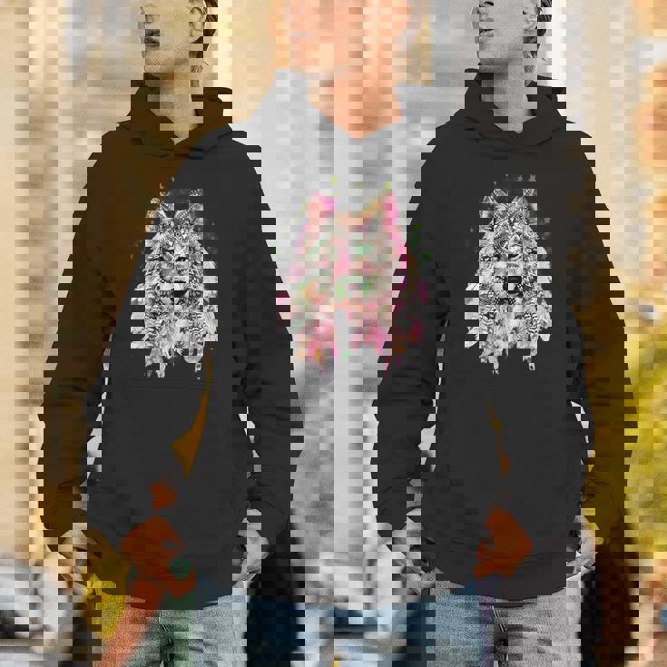 ネイティブアメリカン オオカミの頭 トライバル ボヘミアン タトゥーアート パーカー