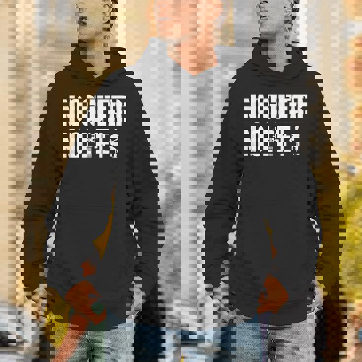 ノーギターノーライフ ギター好き クラシックギター クラシック音楽 アコースティックギター ギター部 ジャズ音楽 ギター Hoodie