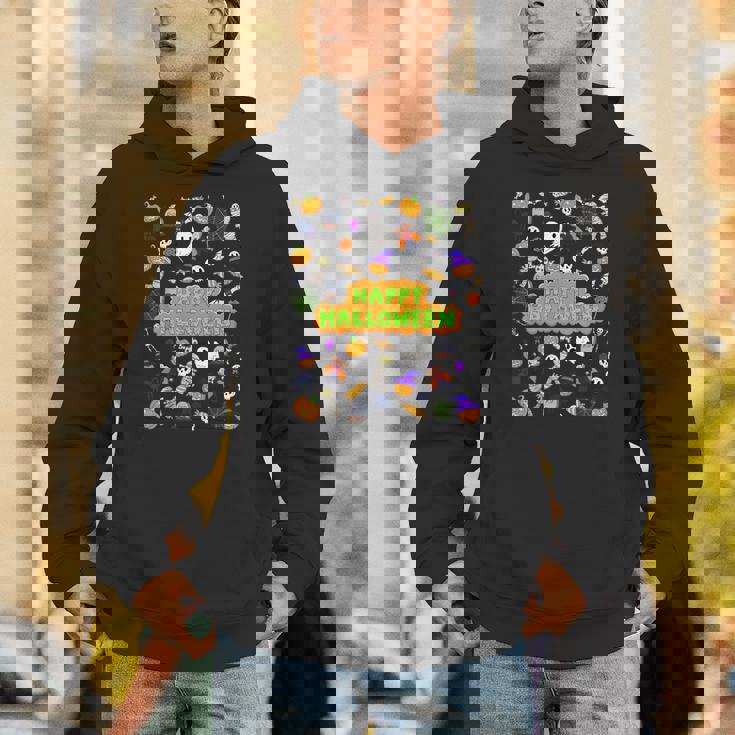 ハッピーハロウィンのレトロな怖いかわいい不気味なギフト Hoodie