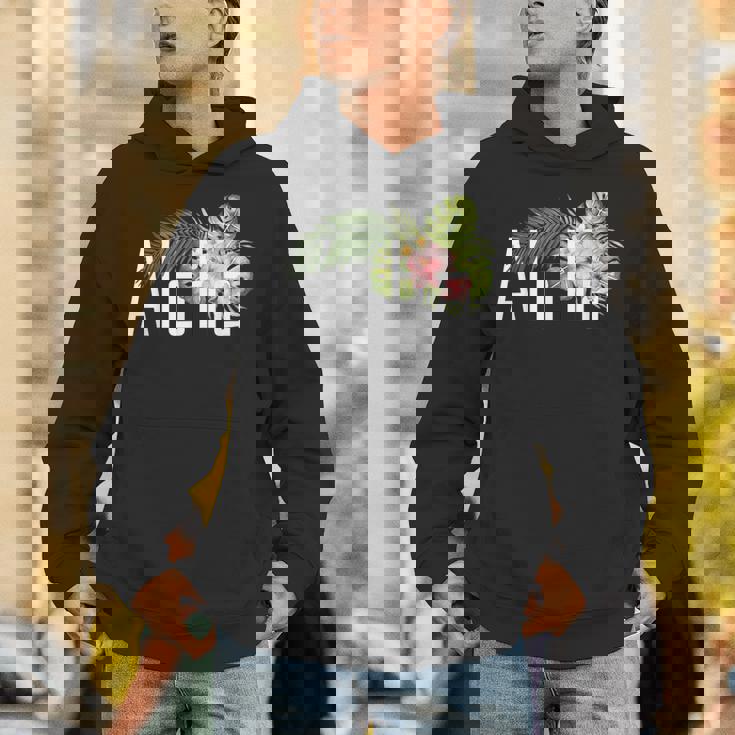 ハワイ島発アロハ フラワースピリットを感じる アロハ パーカー