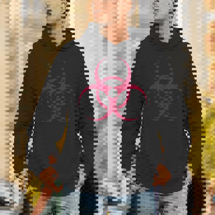 バイオハザードシンボル 生物学的ハザード警告標識 パーカー