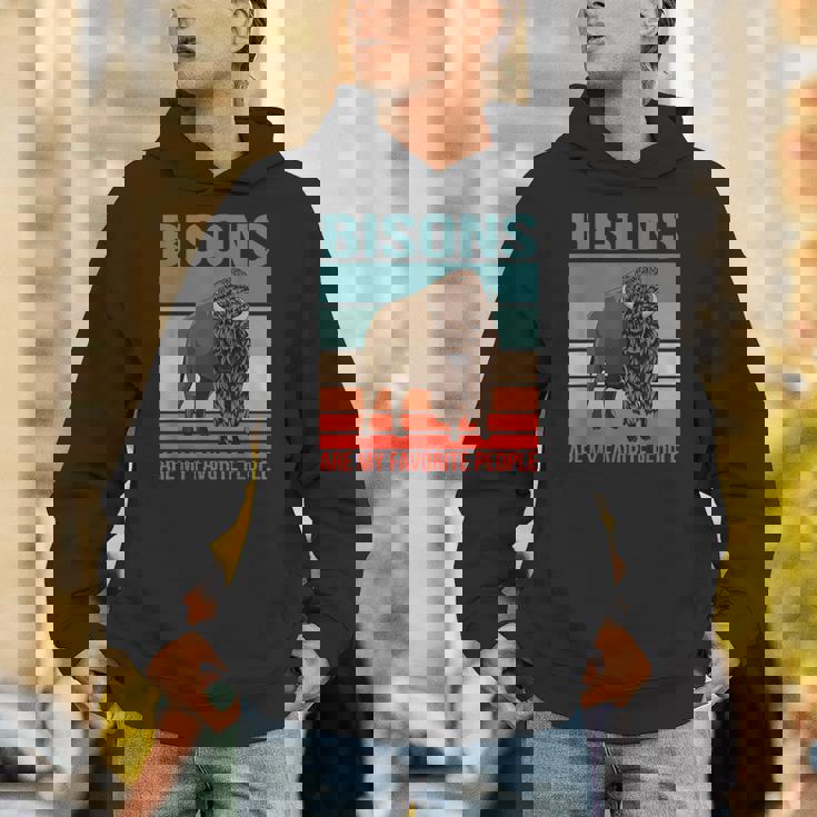 バイソン私の好きな人たち ウィズエント バイソン パーカー