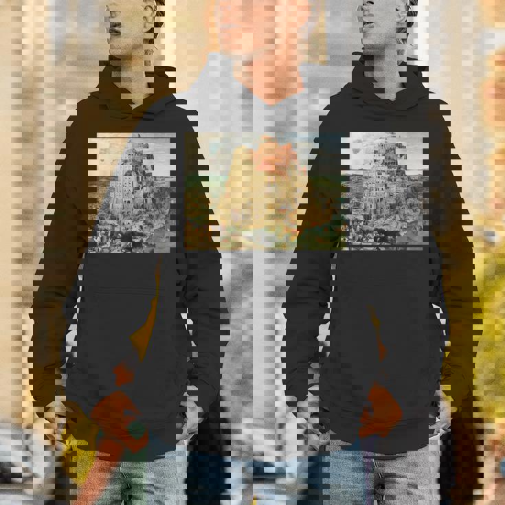 バベルの塔／ピーテル・ブリューゲル【世界の名画】（高精細画質） 美術館アート パーカー