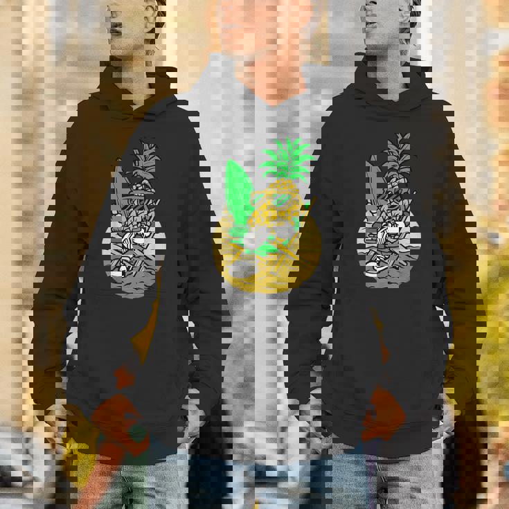 パイナップル サーファー サングラス ハワイ ハワイアン アロハ メンズ レディース Hoodie