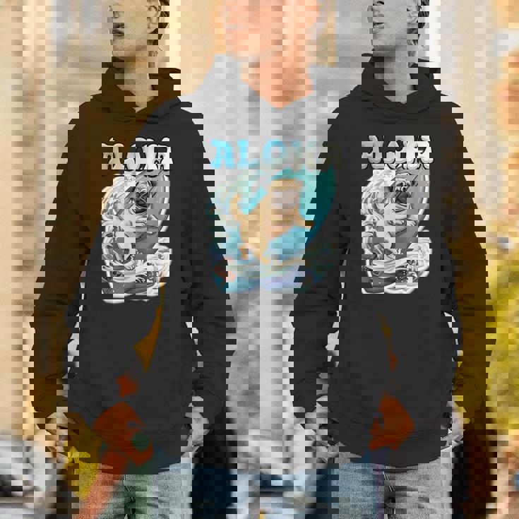 パグサーフィン アロハ サーフボード&ウェーブ パーカー