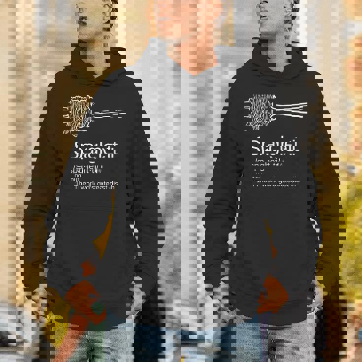 パスタ好きを意味する面白いスパゲッティ。 Hoodie
