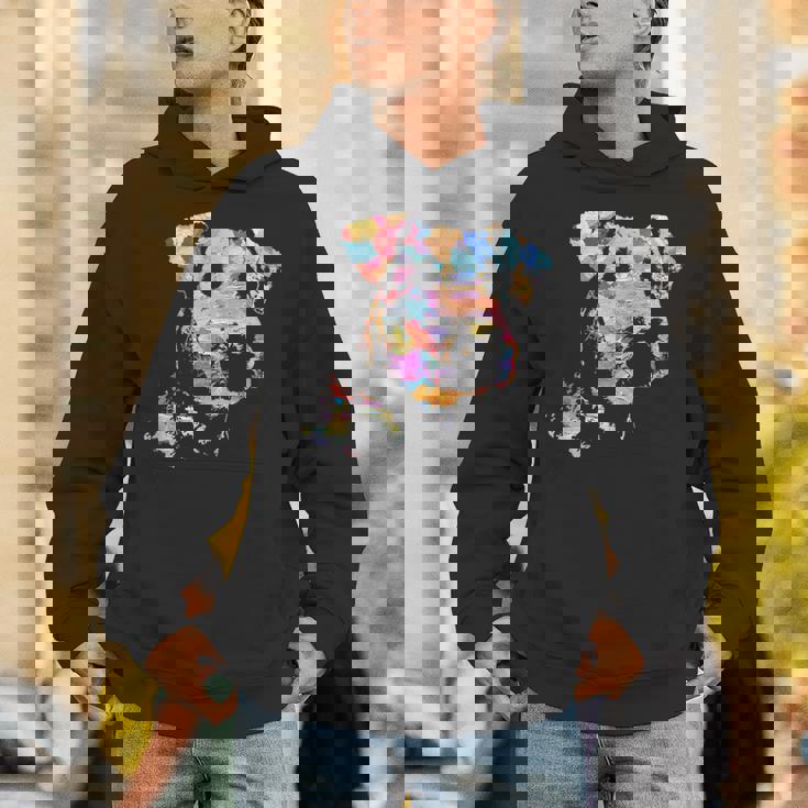 パステルペイント エアデールテリアポートレート パーカー