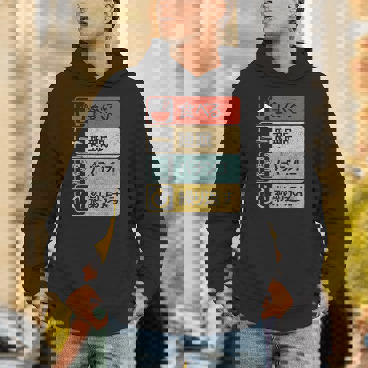 パチンコtシャツ 滑稽 日本のゲーム パーカー