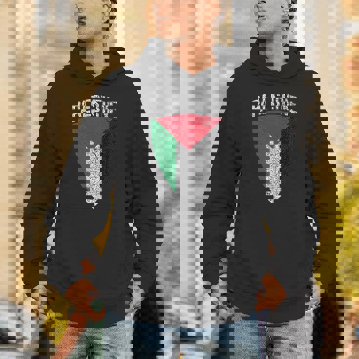 パレスチナ国旗 シールドフリー パレスチナガザ パレスチナ人 パーカー