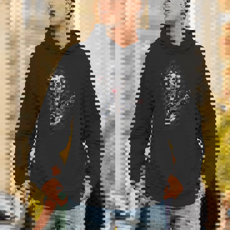 パンダ ロックスター ギター Hoodie