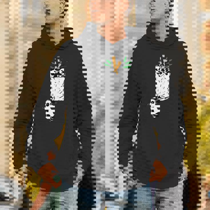 パンダのポケットに入ったパンダ パーカー