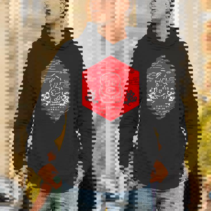 ヒョウタンツギ 和柄ヘキサゴン Ctezuka Productions パーカー