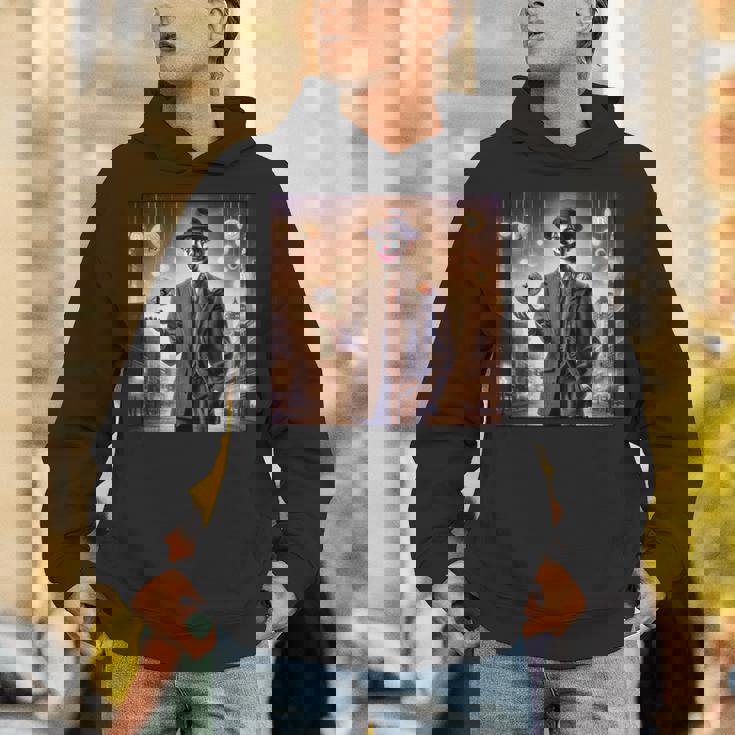 ビットコイン ピエロ ピエロ ミームコイン ミームマトリックス 長袖tシャツ パーカー