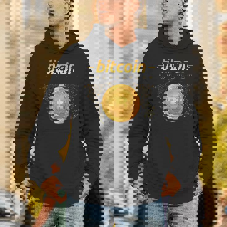 ビットコインシャツ ビットコインロゴ 暗号シャツ 暗号ギフト ビットコイン Hoodie