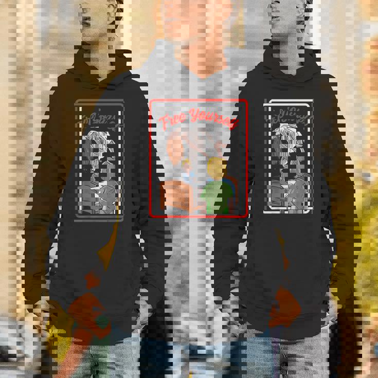 ビンテージ ホラー、取り憑かれた悪魔から解放される パーカー