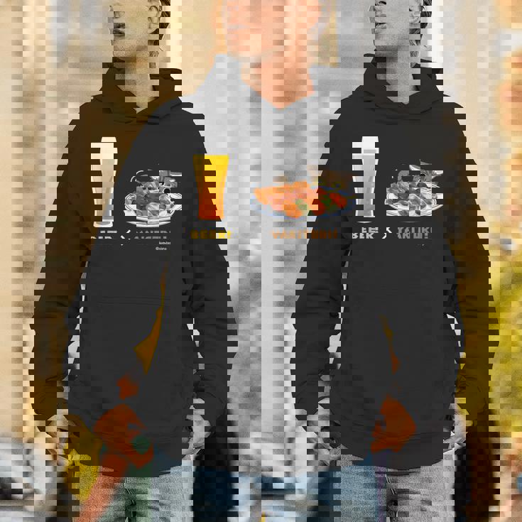 ビールとやきとりとねこ ビール 焼き鳥 猫 パーカー