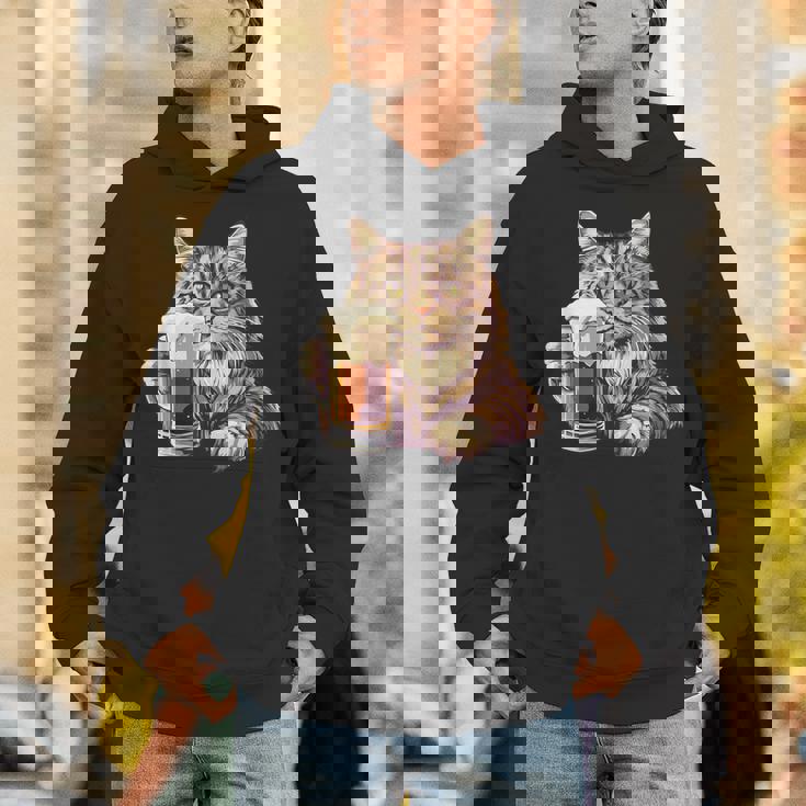 ビールジョッキ かわいい猫 パーカー