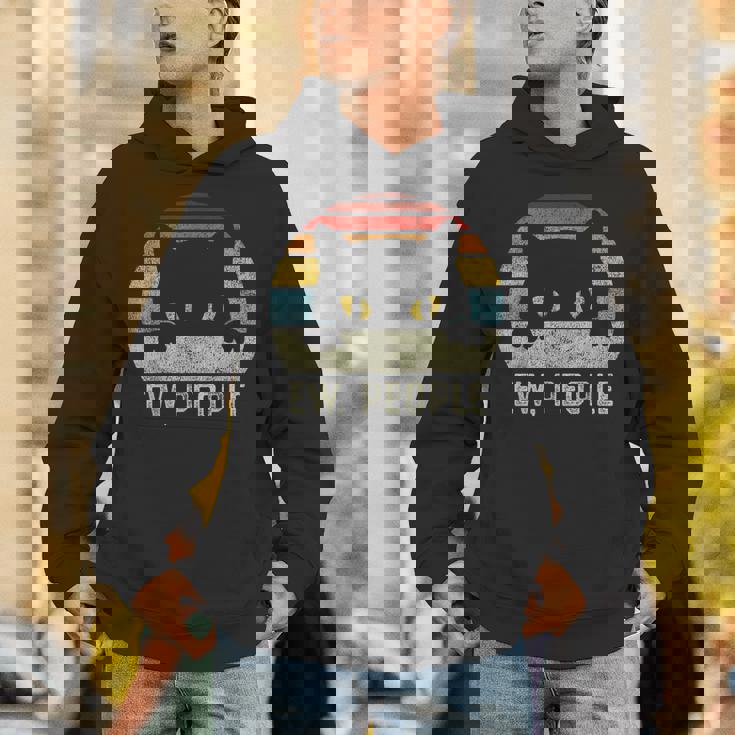 ピープルレトロキャットファンヴィンテージアンチソーシャルイントロバート パーカー