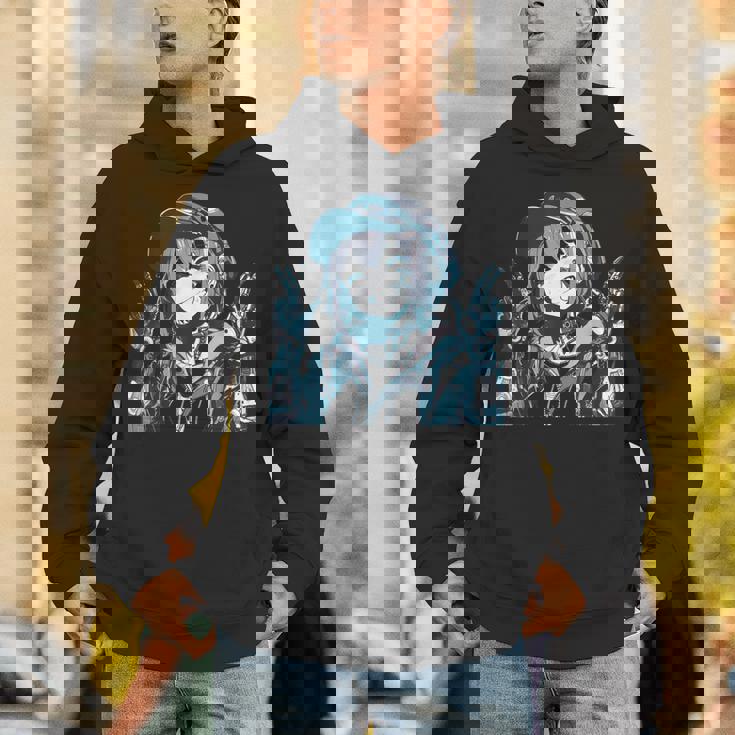 ファニースマイル サイバーパンク Nr 7 Hoodie