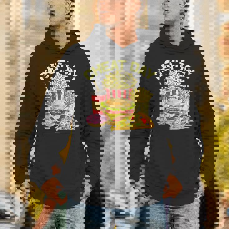 ファーストフード バーガー ピザ ドーナツ フィットネス ギフト スガロの日 Hoodie