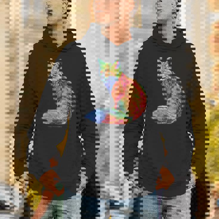 フォックス 賢いキツネ 森の動物たち パーカー