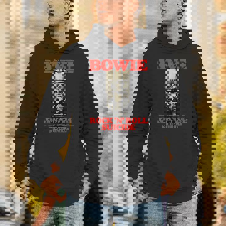 ブライアン・ウォードによるデヴィッド・ボウイ・ロックンロール自殺写真 パーカー